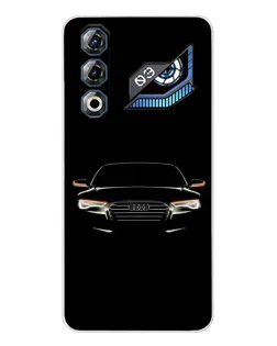 Чохол для ZTE Nubia Neo 3 GT з картинкою «Audi — нічний контур»