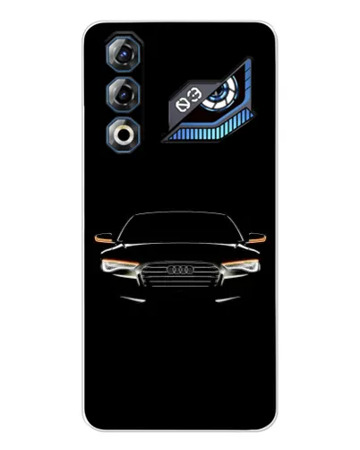 Чохол для ZTE Nubia Neo 3 GT з картинкою «Audi — нічний контур»