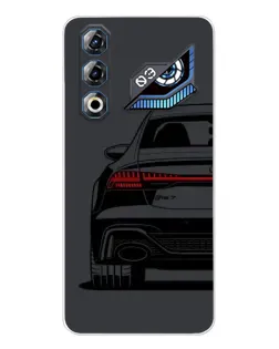 Чохол для ZTE Nubia Neo 3 GT з картинкою «Задня частина Audi — арт»