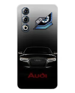 Чохол для ZTE Nubia Neo 3 GT з картинкою «Audi — градієнтний контур»