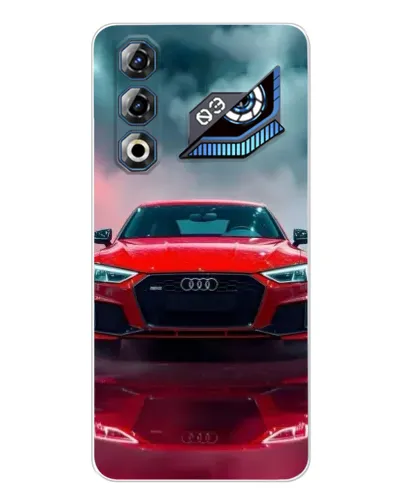 Чохол для ZTE Nubia Neo 3 GT з картинкою «Audi RS — червоний стиль»