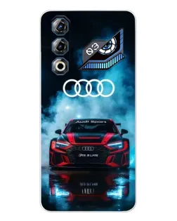Чохол для ZTE Nubia Neo 3 GT з картинкою «Audi Sport — неон»