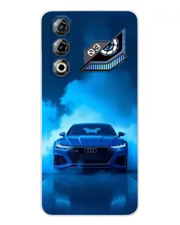 Чохол для ZTE Nubia Neo 3 GT з картинкою «Audi — блакитна енергія»