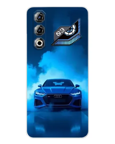 Чохол для ZTE Nubia Neo 3 GT з картинкою «Audi — блакитна енергія»
