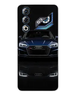 Чохол для ZTE Nubia Neo 3 GT з картинкою «Audi — нічне відображення»