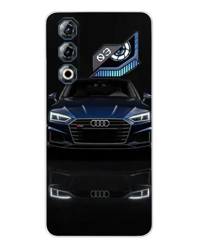 Чохол для ZTE Nubia Neo 3 GT з картинкою «Audi — нічне відображення»