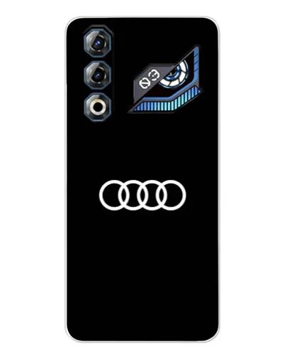 Чохол для ZTE Nubia Neo 3 GT з картинкою «Audi White Logo»