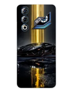Чохол для ZTE Nubia Neo 3 GT з картинкою «Нічний Lamborghini драйв»
