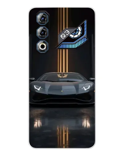 Чехол для ZTE Nubia Neo 3 GT с картинкой «Lamborghini золотые линии» Чехол для ZTE Nubia Neo 3 GT с картинкой «Lamborghini золотые линии»