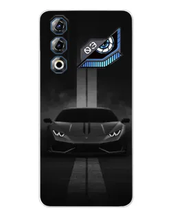 Чехол для ZTE Nubia Neo 3 GT с картинкой «Lamborghini симметрия дорог»