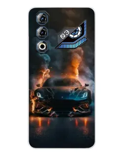 Чехол для ZTE Nubia Neo 3 GT с картинкой «Lamborghini дымная эстетика»