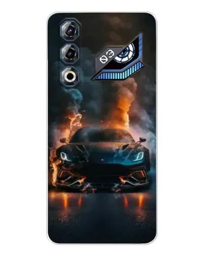 Чехол для ZTE Nubia Neo 3 GT с картинкой «Lamborghini дымная эстетика» Чехол для ZTE Nubia Neo 3 GT с картинкой «Lamborghini дымная эстетика»