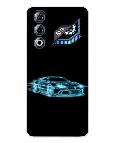 Чехол для ZTE Nubia Neo 3 GT с картинкой «Неоновый контур Lamborghini» Чехол для ZTE Nubia Neo 3 GT с картинкой «Неоновый контур Lamborghini»