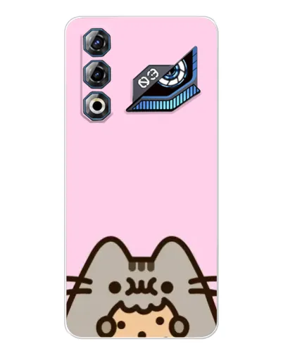 Чехол для ZTE Nubia Neo 3 GT с картинкой «Pusheen и печенье» Чехол для ZTE Nubia Neo 3 GT с картинкой «Pusheen и печенье»