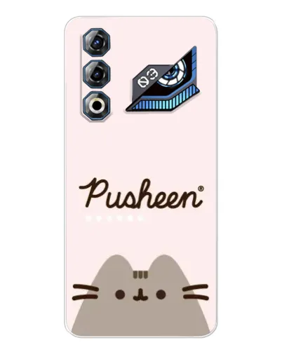 Чехол для ZTE Nubia Neo 3 GT с картинкой «Pusheen логотип» Чехол для ZTE Nubia Neo 3 GT с картинкой «Pusheen логотип»