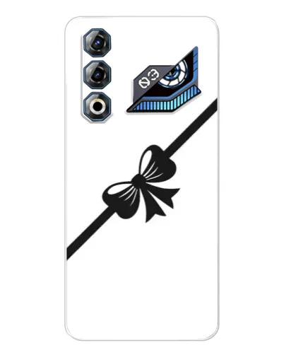 Чехол для ZTE Nubia Neo 3 GT с картинкой «Диагональный бант» Чехол для ZTE Nubia Neo 3 GT с картинкой «Диагональный бант»