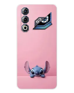 Чехол для ZTE Nubia Neo 3 GT с картинкой «Stitch выглядывает»