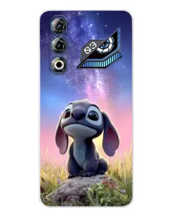 Чехол для ZTE Nubia Neo 3 GT с картинкой «Стич на рассвете»
