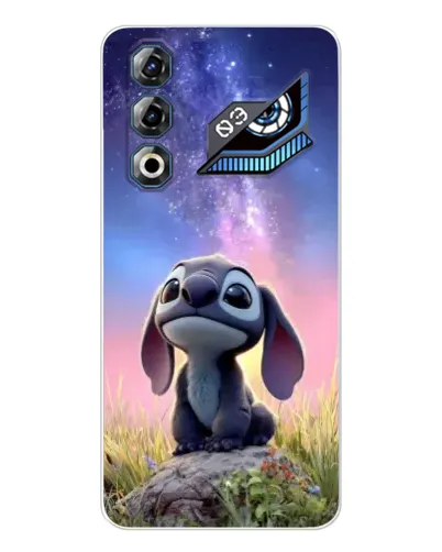 Чехол для ZTE Nubia Neo 3 GT с картинкой «Стич на рассвете»