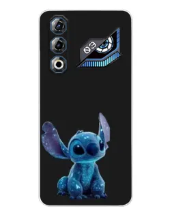 Чехол для ZTE Nubia Neo 3 GT с картинкой «Стич на черном»