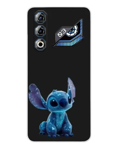 Чехол для ZTE Nubia Neo 3 GT с картинкой «Стич на черном»
