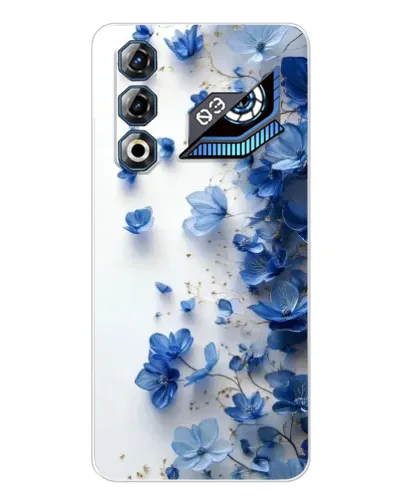 Чохол для ZTE Nubia Neo 3 GT з картинкою «Блакитний квітковий каскад» Чохол для ZTE Nubia Neo 3 GT з картинкою «Блакитний квітковий каскад»