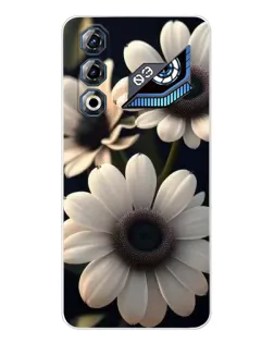 Чохол для ZTE Nubia Neo 3 GT з картинкою «Білі маргаритки макро»