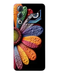 Чохол для ZTE Nubia Neo 3 GT з картинкою «Райдужна квітка»