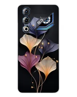 Чохол для ZTE Nubia Neo 3 GT з картинкою «Лілові квіти грації»
