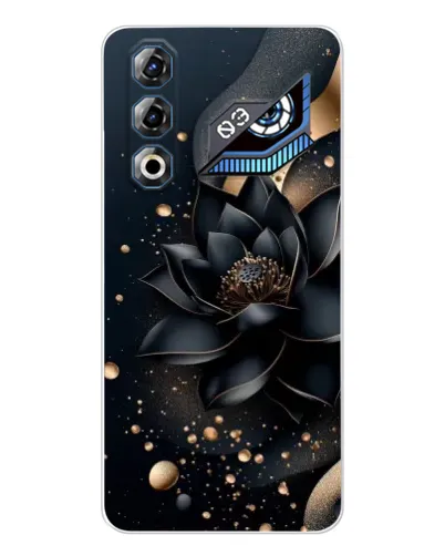 Чохол для ZTE Nubia Neo 3 GT з картинкою «Чорний лотос» Чохол для ZTE Nubia Neo 3 GT з картинкою «Чорний лотос»