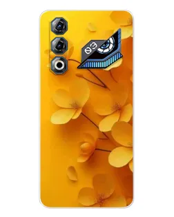 Чохол для ZTE Nubia Neo 3 GT з картинкою «Золоті пелюстки»
