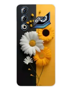 Чохол для ZTE Nubia Neo 3 GT з картинкою «Соняшник та ромашка»