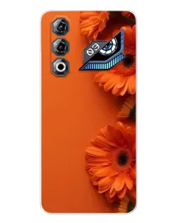 Чохол для ZTE Nubia Neo 3 GT з картинкою «Помаранчеві гербери»