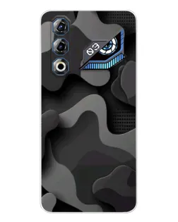 Чехол для ZTE Nubia Neo 3 GT с картинкой «Темный абстрактный камуфляж»