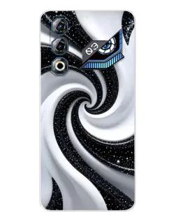 Чехол для ZTE Nubia Neo 3 GT с картинкой «Черно-белая спираль»