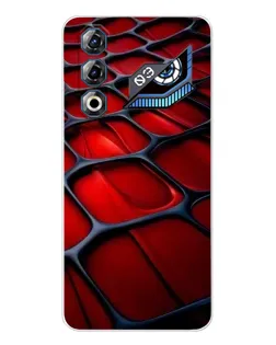 Чохол для ZTE Nubia Neo 3 GT з картинкою «Червона глянцева сітка»