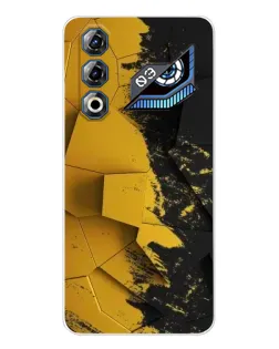 Чохол для ZTE Nubia Neo 3 GT з картинкою «Золоті уламки геометрії»
