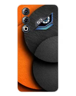 Чохол для ZTE Nubia Neo 3 GT з картинкою «Геометрія помаранчевих кіл»