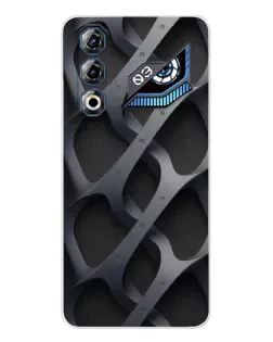 Чохол для ZTE Nubia Neo 3 GT з картинкою «Об'ємне сіре плетіння»