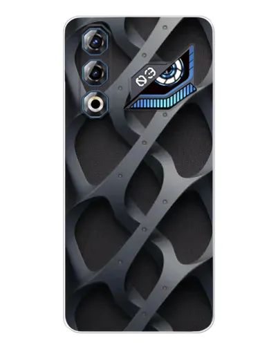 Чохол для ZTE Nubia Neo 3 GT з картинкою «Об'ємне сіре плетіння»