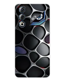 Чохол для ZTE Nubia Neo 3 GT з картинкою «Об'ємна темна решітка»