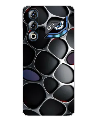 Чохол для ZTE Nubia Neo 3 GT з картинкою «Об'ємна темна решітка»