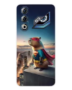 Чехол для ZTE Nubia Neo 3 GT с картинкой «Капи-мен супергерой»