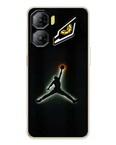Чехол для ZTE Nubia Neo 3 с картинкой «Jordan Gradient Logo»