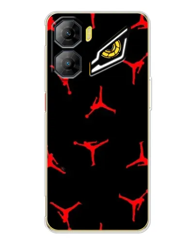 Чехол для ZTE Nubia Neo 3 с картинкой «Jordan Red Pattern»