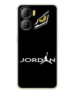 Чехол для ZTE Nubia Neo 3 с картинкой «Jordan White Logo»