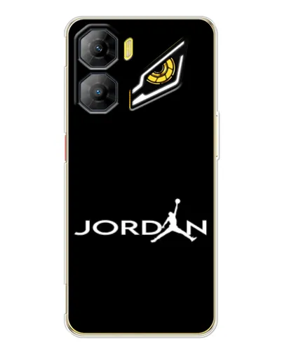 Чехол для ZTE Nubia Neo 3 с картинкой «Jordan White Logo»