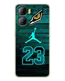 Чехол для ZTE Nubia Neo 3 с картинкой «Jordan Cyan 23»