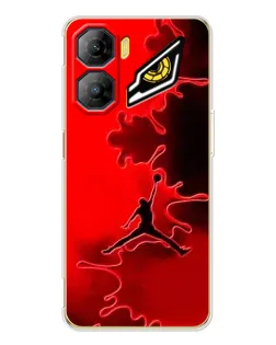 Чехол для ZTE Nubia Neo 3 с картинкой «Jordan Red Smoke»