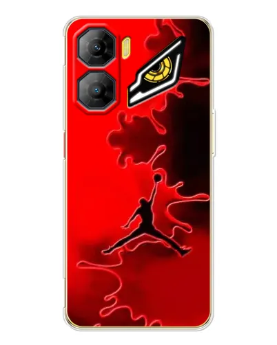 Чехол для ZTE Nubia Neo 3 с картинкой «Jordan Red Smoke»